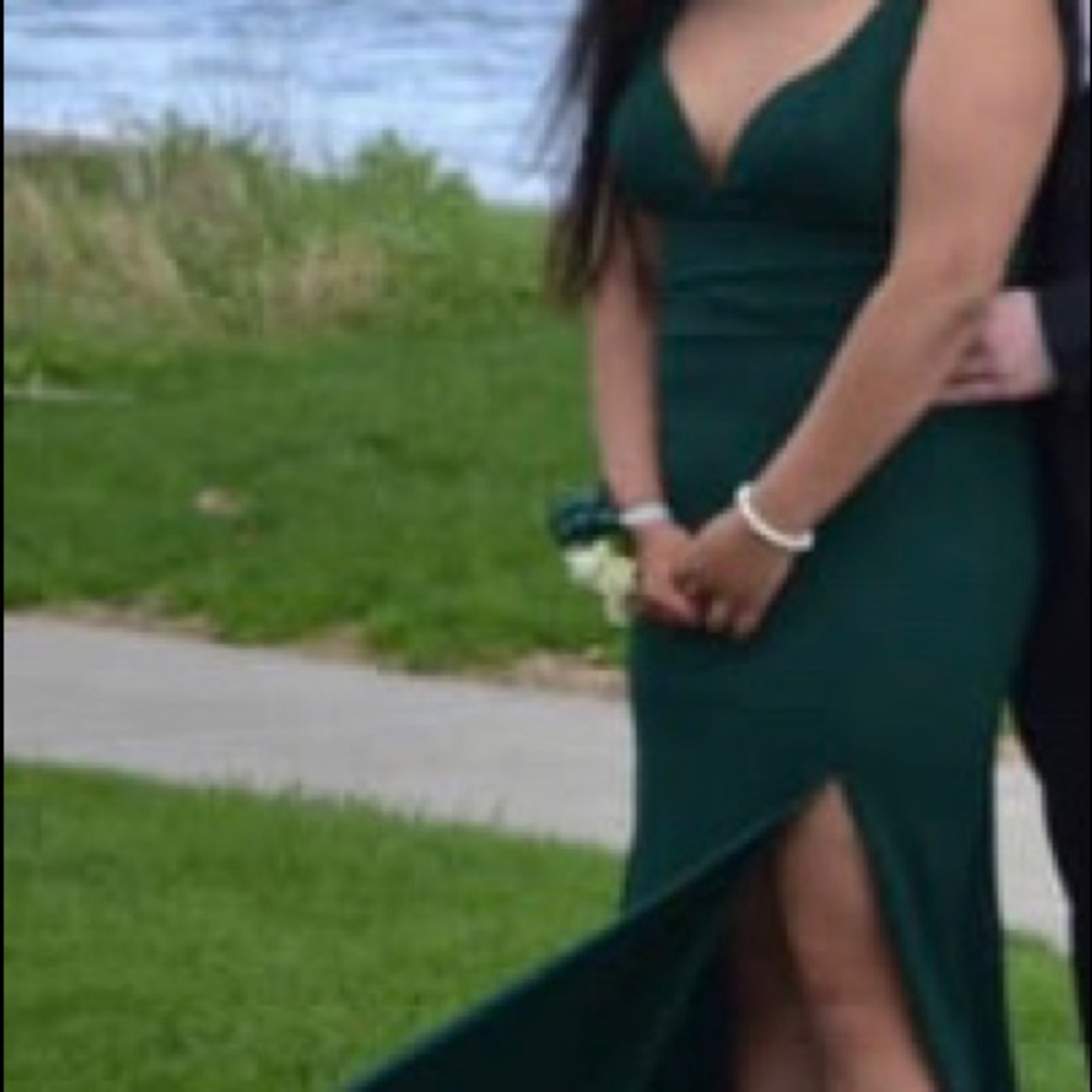 Green prom dress